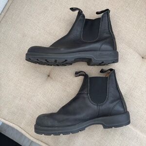 Blundstone Men's #558 Classics Chelsea Boots Black 9.5 US M / 8.5 AU